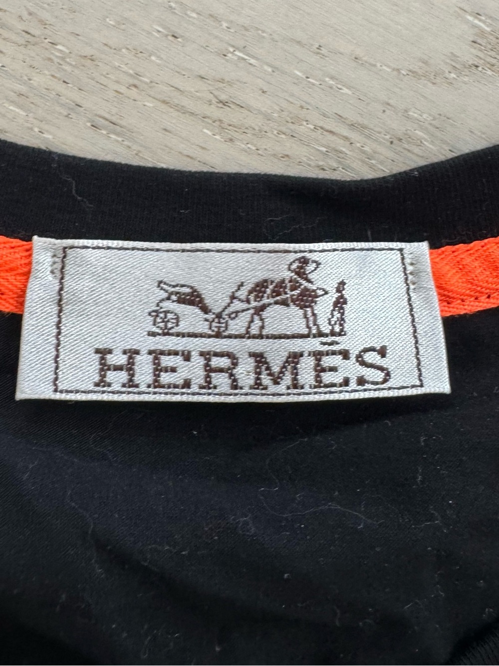 Hermes GRAPHIC BLING t-shirt Short Sleeve Tee Shirt Black US XXL fits L - Picture 9 of 9